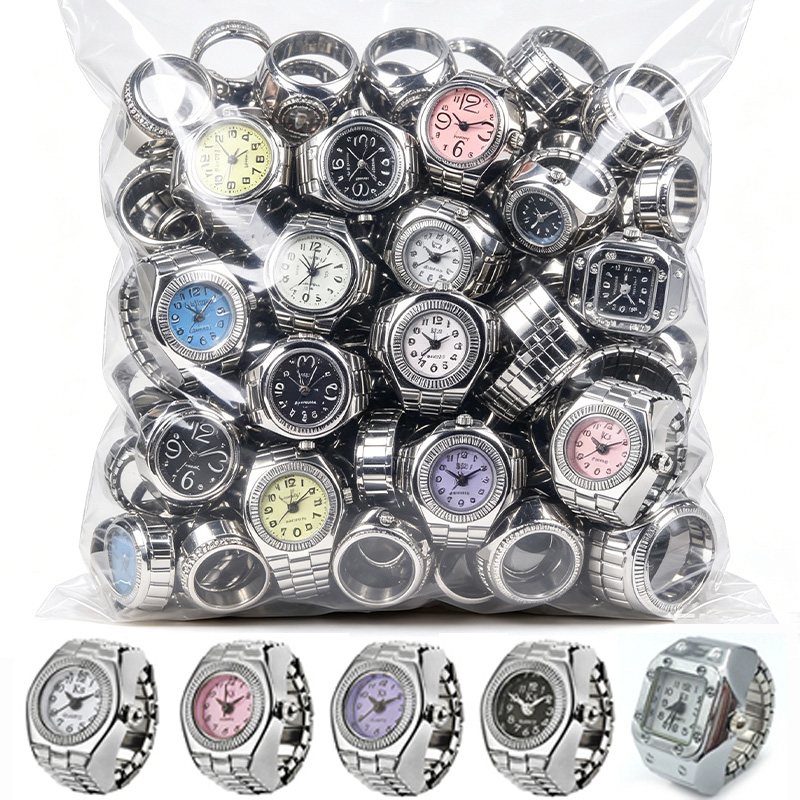 Vintage Sliver Mini Punk Watch - Vintage Jewelry Watches Women 评论和价格