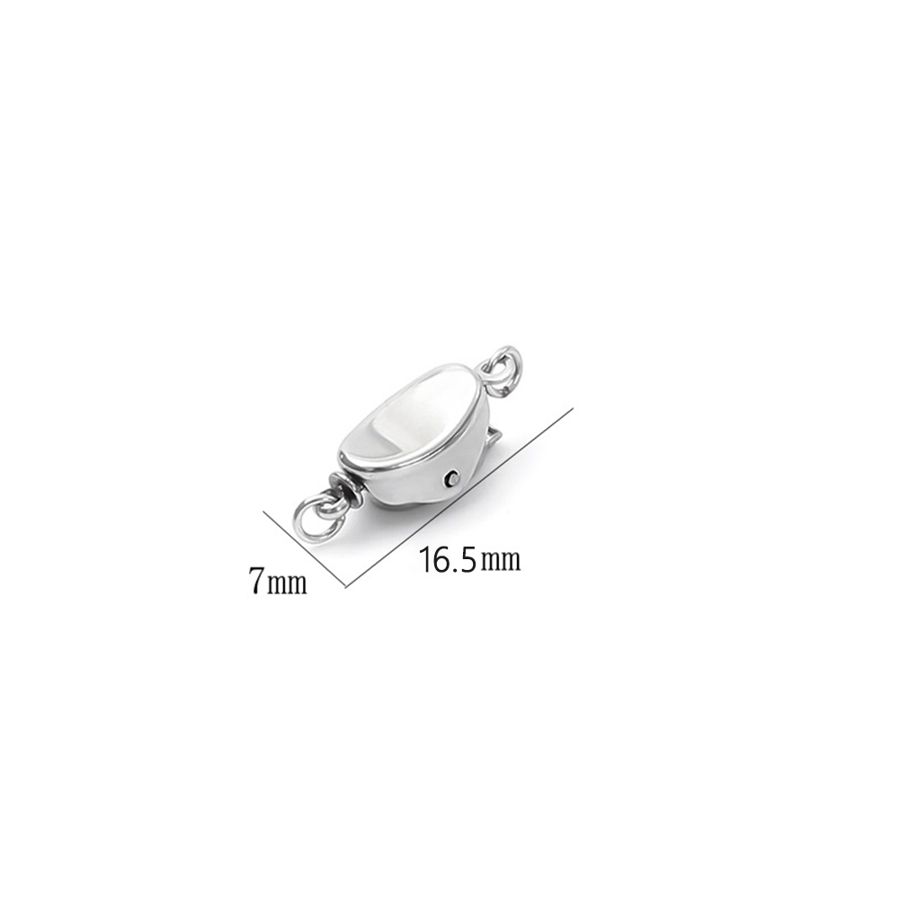 5 Pcs Titanium Steel Necklace  - Pearl Necklace 评论和价格