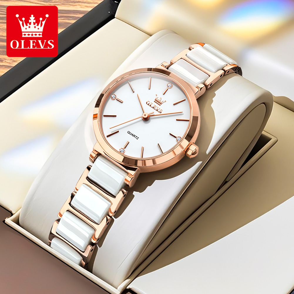OLEVS Women Watch 5877 Luxury  - Jewelry Watches Women 评论和价格