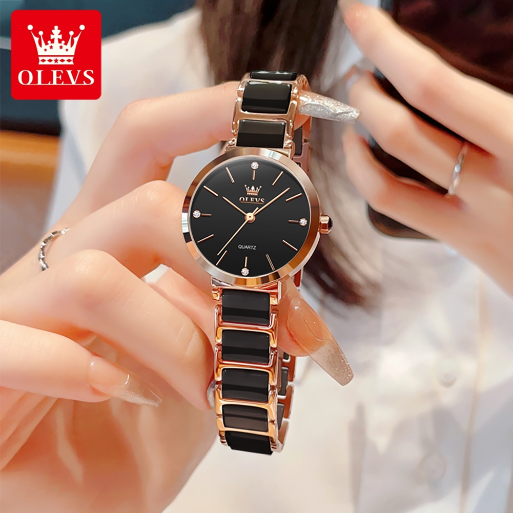 OLEVS Women Watch 5877 Luxury  - Jewelry Watches Women 评论和价格