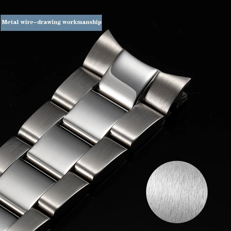20mm Metal Bracelet For Oyster - Jewelry Rolex Watches 评论和价格
