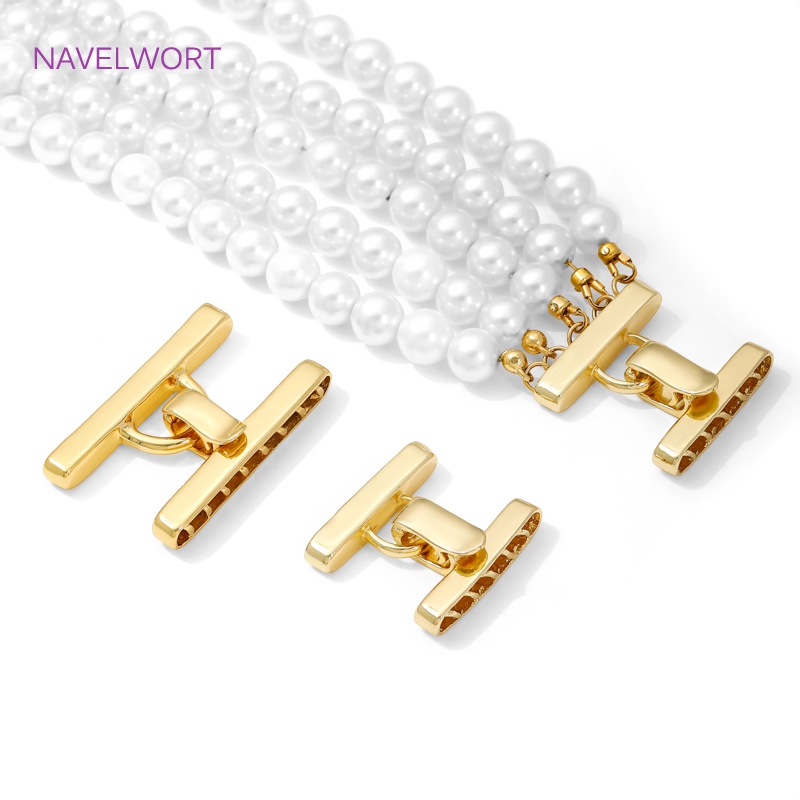 Multi Strands Necklace Clasp 1 - Pearl Necklace 评论和价格