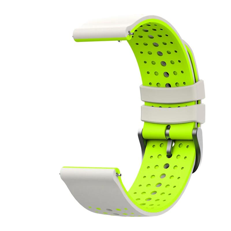 22mm TwoTone Silicone Band For - A1 Watches & Jewelry New York Photos 评论和价格