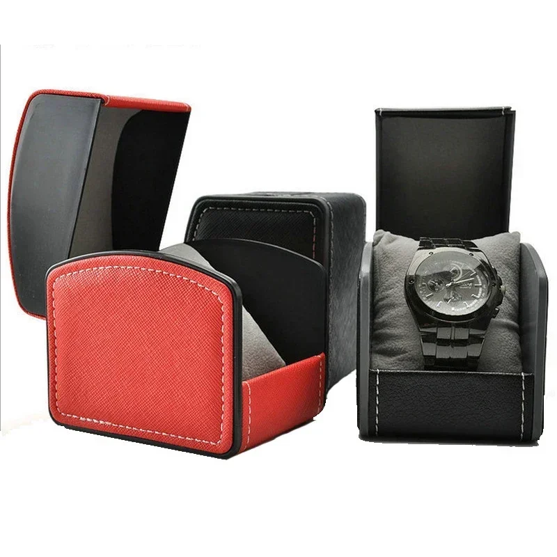 Portable Watch Box PU Leather  - Vintage Jewelry Watches Women 评论和价格