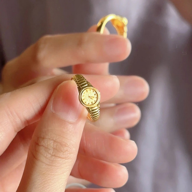 1PC Fashion Opening Rings Vint - Vintage Jewelry Watches Women 评论和价格