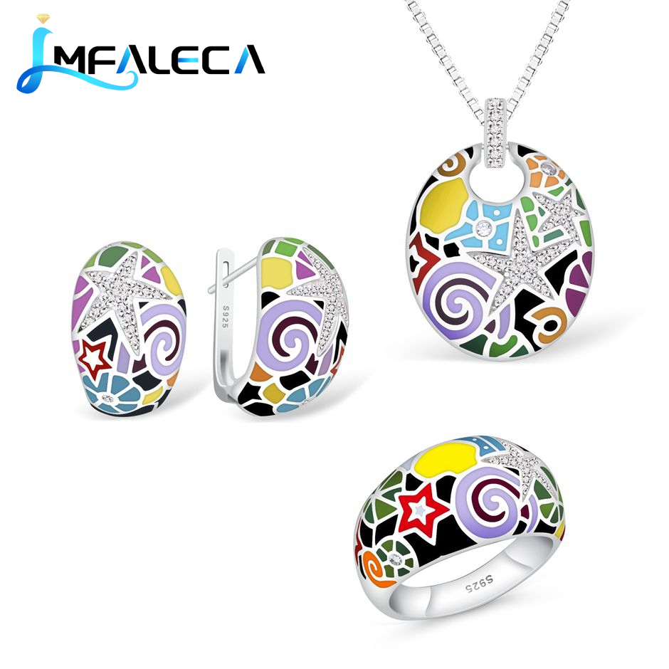 LMFALECA Women 925 Sterling Je - Birthstone Ring Set 评论和价格