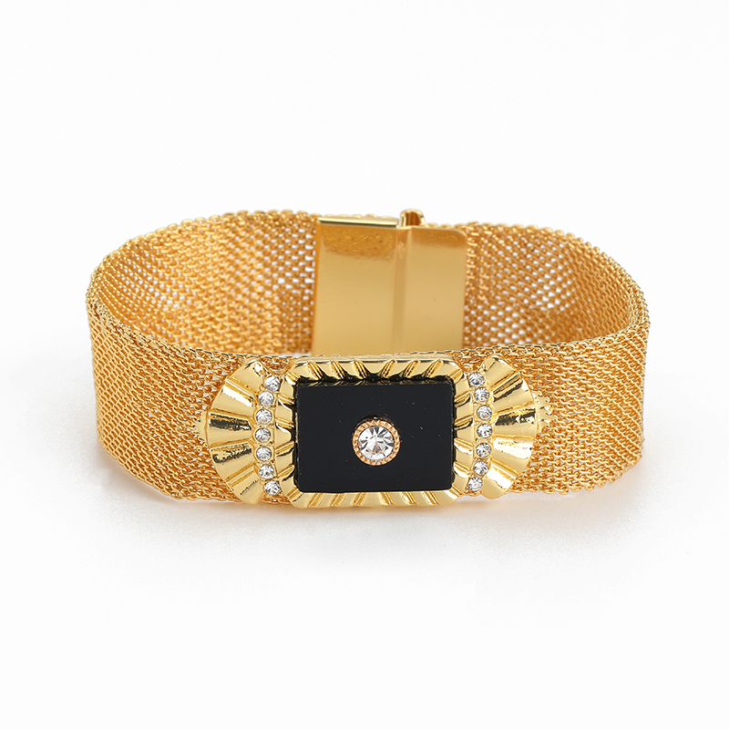 Vintage Gold Color Bracelets R - Vintage Jewelry Watches Women 评论和价格