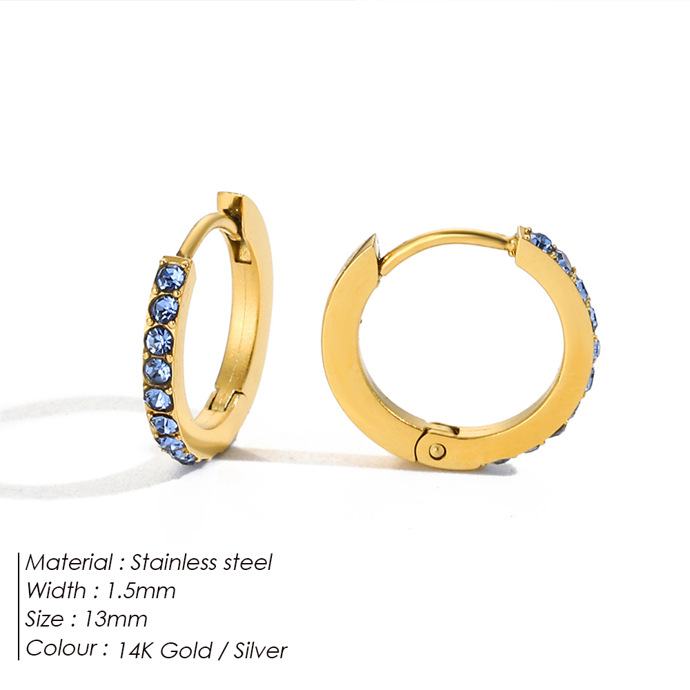 EMANCO Rhinestone Simple Stain - Birthstone Ring Set 评论和价格