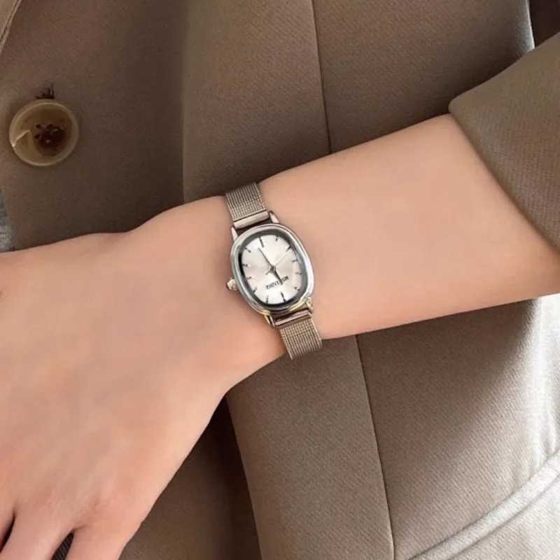 Small Oval Dial Green Watch Si - Jewelry Watches Women 评论和价格