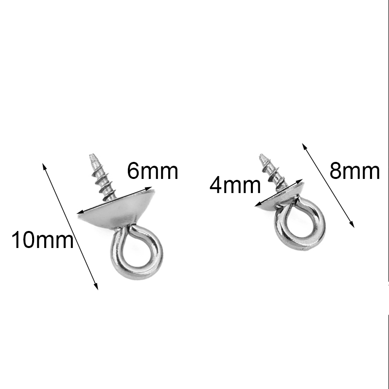 20pcs Stainless Steel Pearl Pe - Pearl Necklace 评论和价格